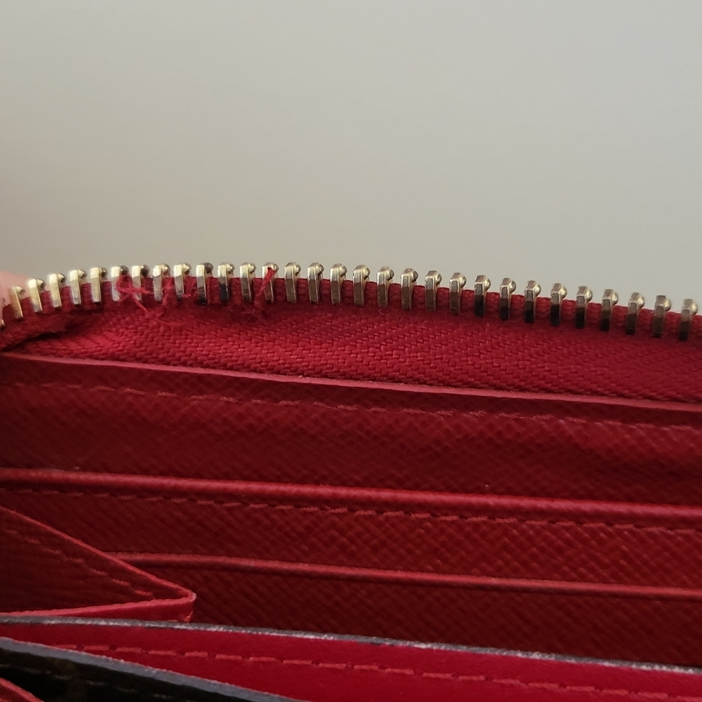 LOUIS VUITTON Monogram Retiro Zippy Wallet Cherry..Authentic.. - Picture 14 of 14
